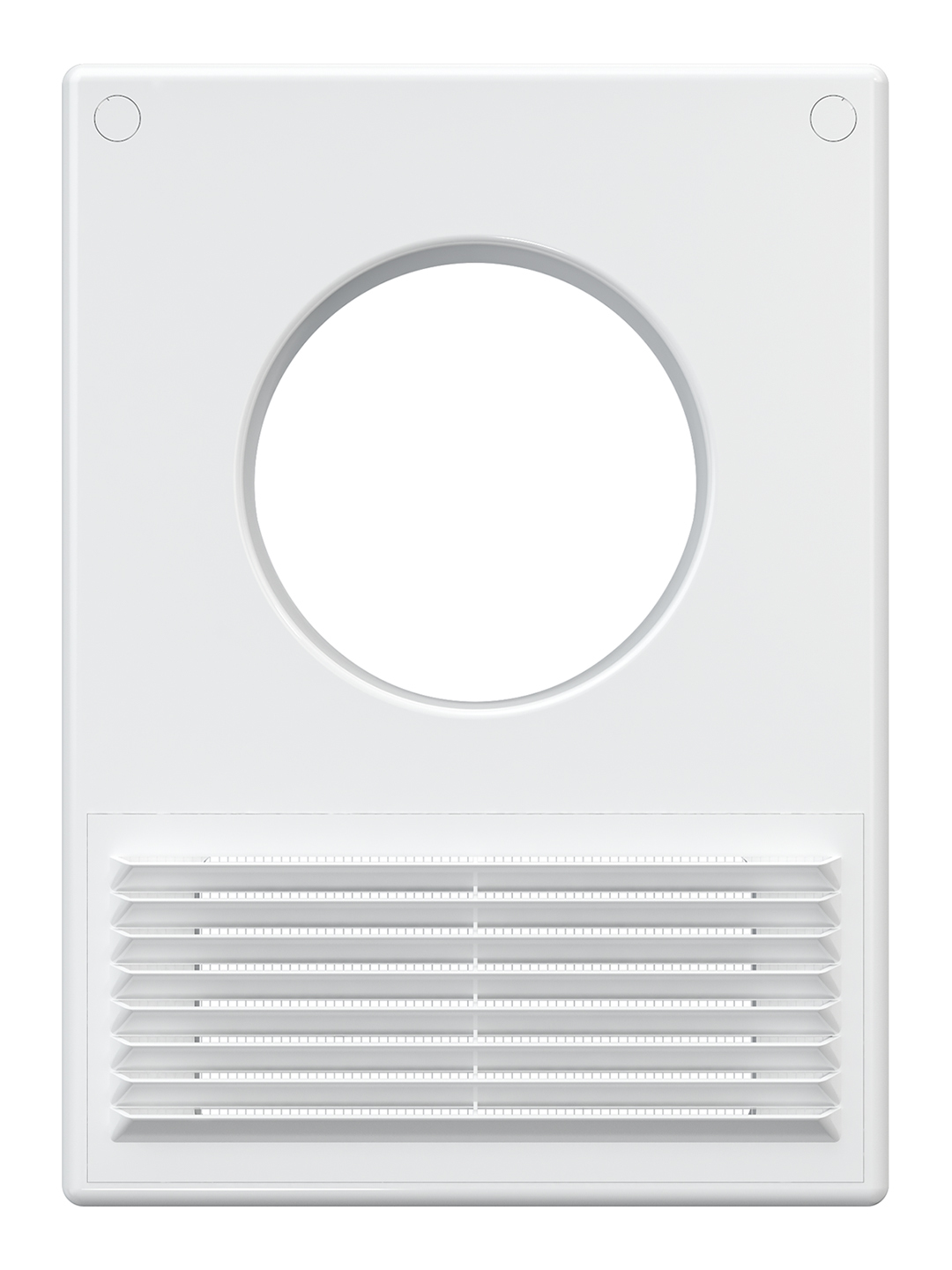 Решетка вентиляционная 1825РУ10Ф разъемная фланец D100/60х120 пластик ERA