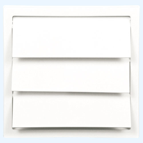 Решетка вытяжная с гравитационными жалюзи ERA 1515К10Ф 150х150 d100