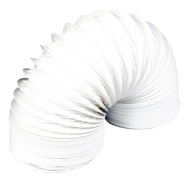 Воздуховод гибкий армированный ERA 15PF1 ПВХ d150, L - 1м