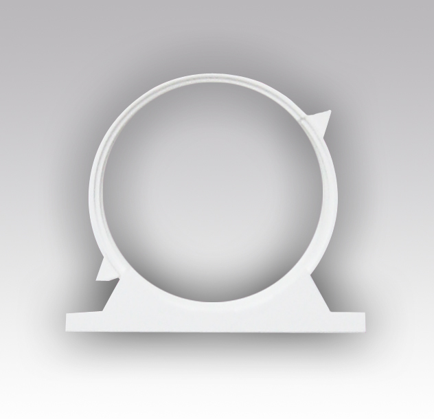 Держатель усиленный круглых воздуховодов с уплотнителем ERA 16ДСКП d160 мм пластиковый