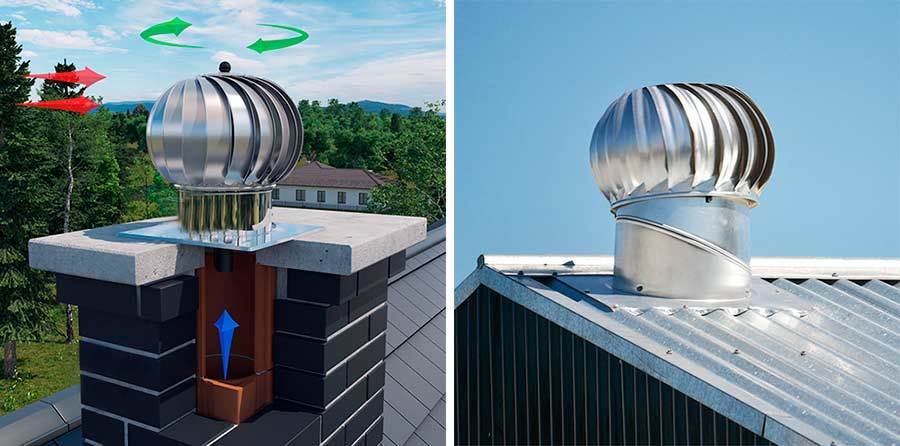 Турбодефлектор крышный ERA ТД-100н ТД 100мм d100 нержавеющая сталь