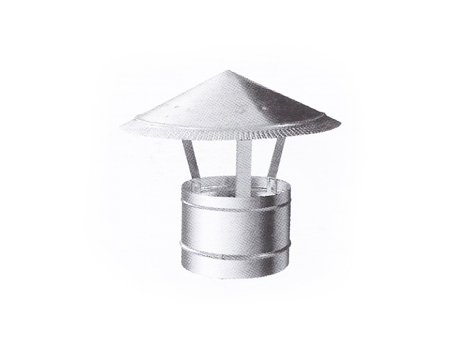 Зонтик крышный D 110 мм оцинкованная сталь (ЗАКАЗНОЙ)