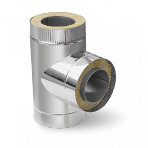 Сэндвич тройник Т-образный 160/240 (нерж 1 / цинк 0,5)