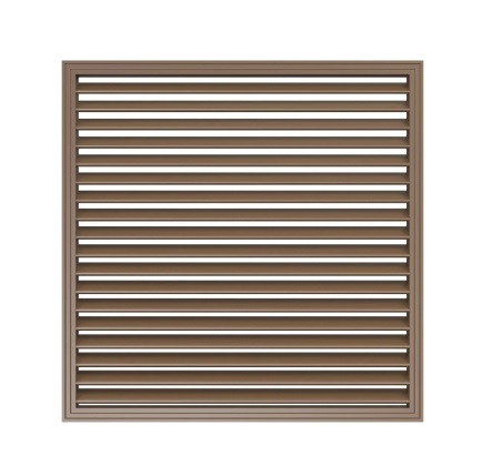 Решетка радиаторная ERA 600х600мм дуб П6060Р дуб (5 штук)