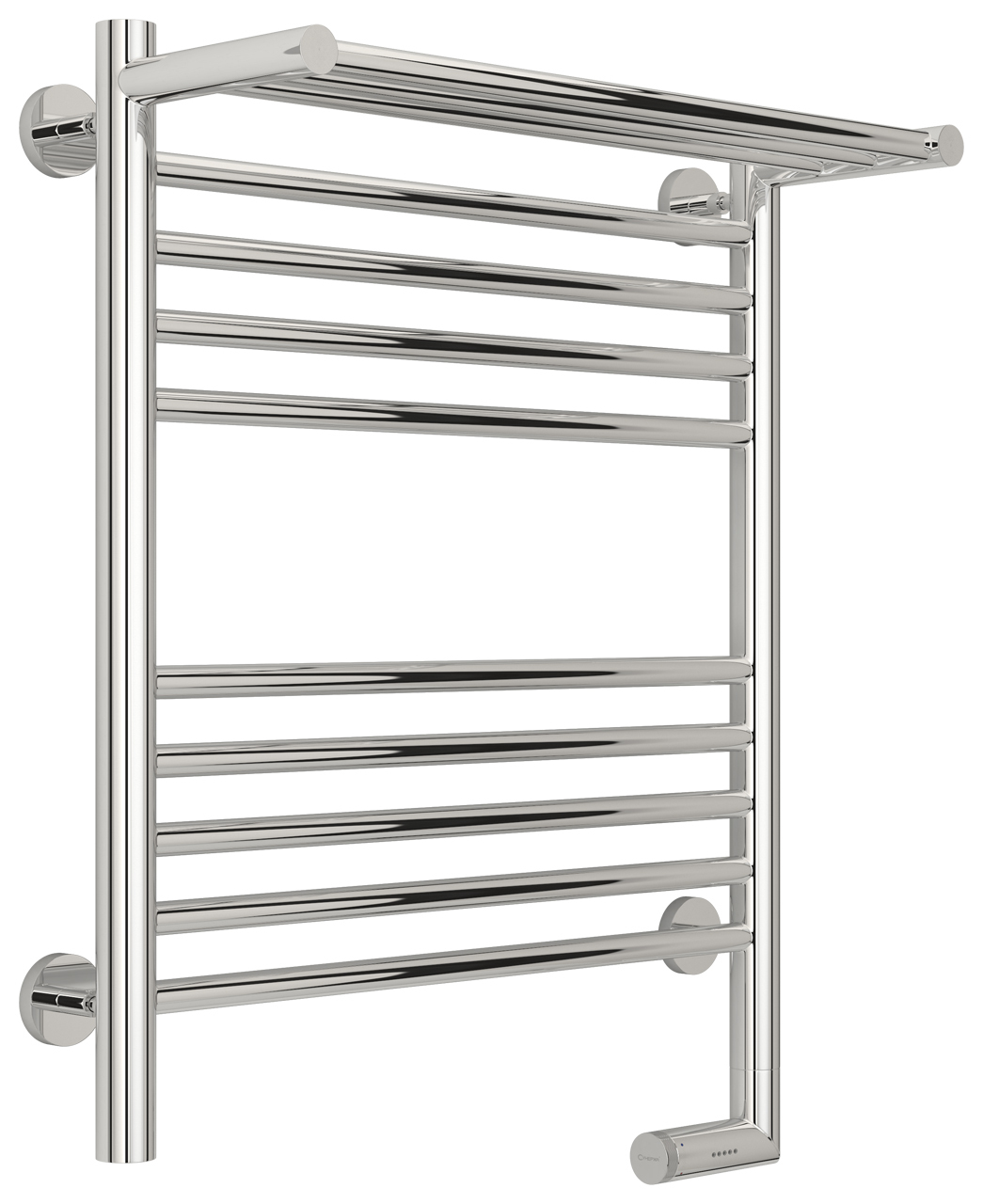 Полотенцесушитель электрический Сунержа Богема 2.0 с полкой 600x500