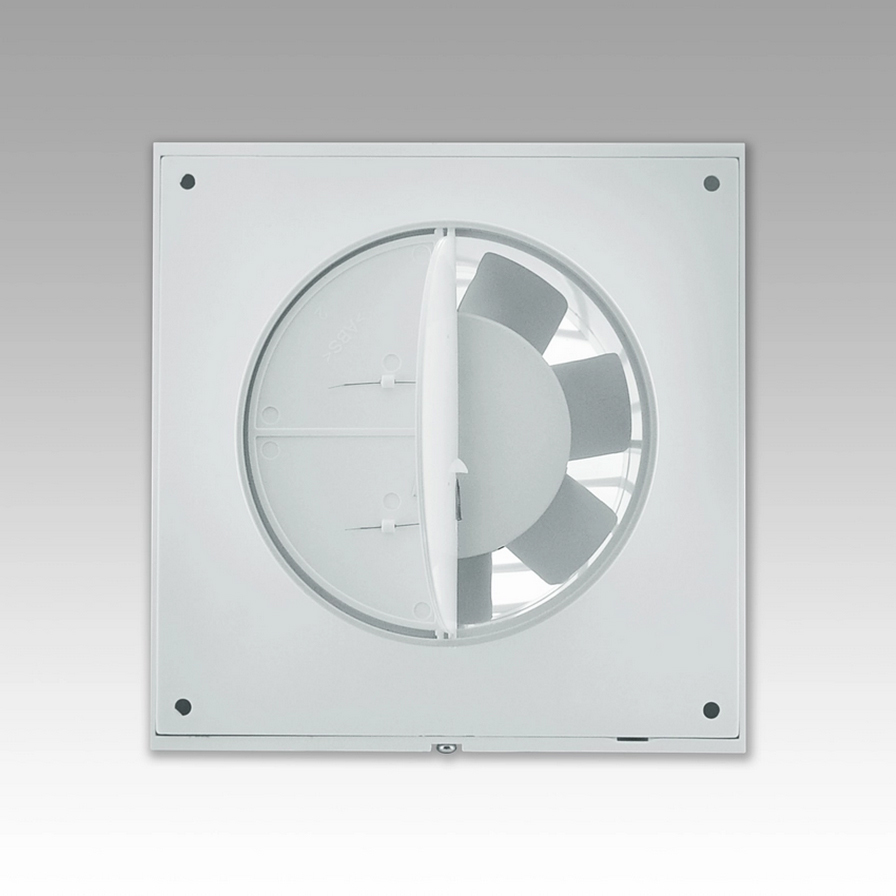 Вентилятор осевой вытяжной ERA DiCiTi SLIM 5С-02 d125 со шнуровым тяговым выключателем