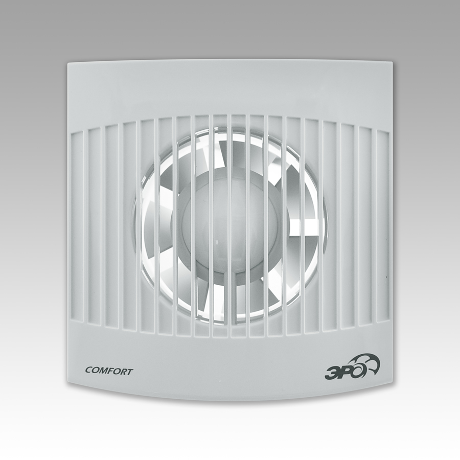 Вентилятор ERA COMFORT 4-01 d100 с сетевым кабелем и выключателем