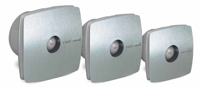 Вентилятор накладной Cata X-Mart 15 inox Timer (таймер)