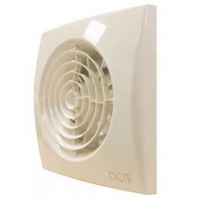 Вентилятор накладной DICITI AURA 4C IVORY D100 с обратным клапаном