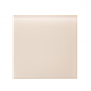 Вытяжной тонкий вентилятор SlimVent МV 100, стекло квадрат бежевый глянец